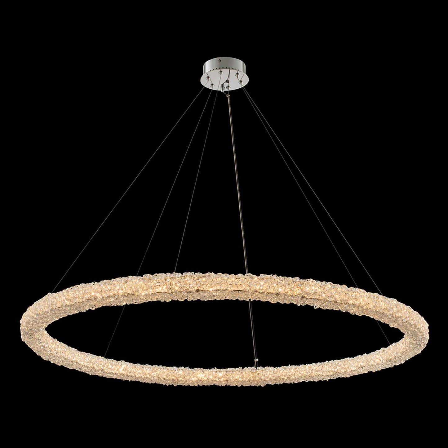 48 inch chrome led pendant