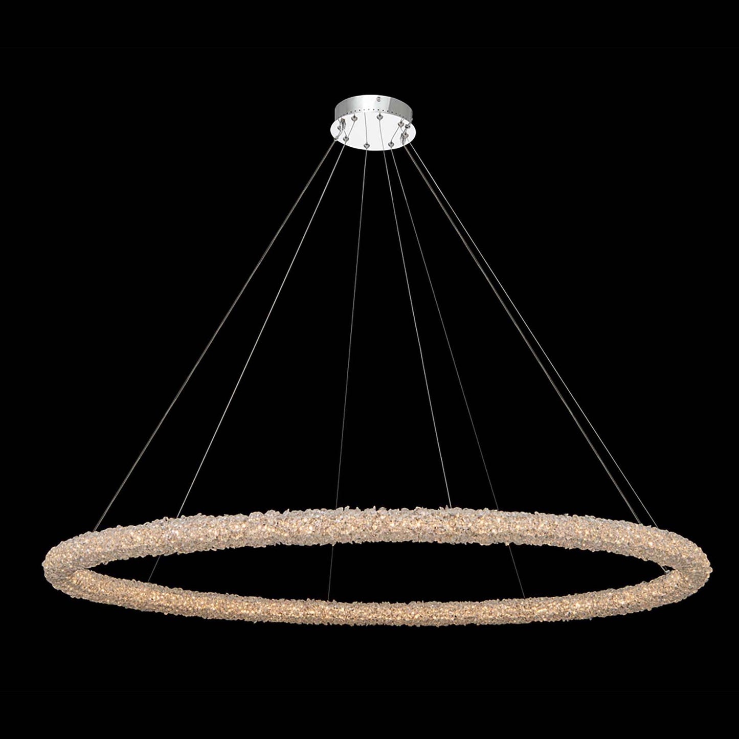 60 inch chrome led pendant