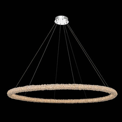 60 inch chrome led pendant