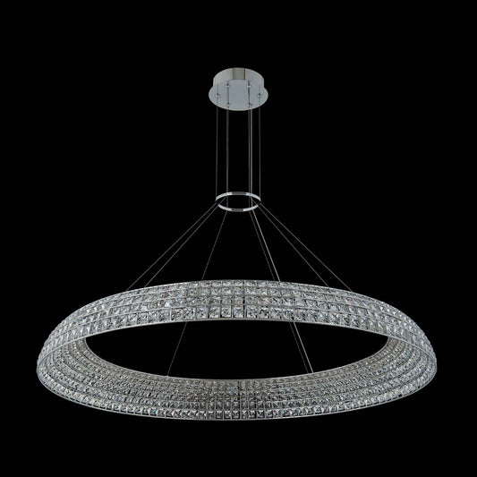 48 inch chrome led pendant