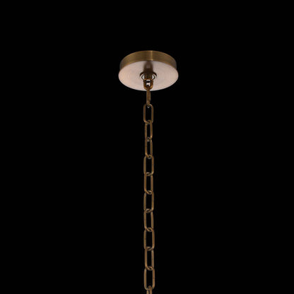 4 light 24 inch pearlized brass chandelier