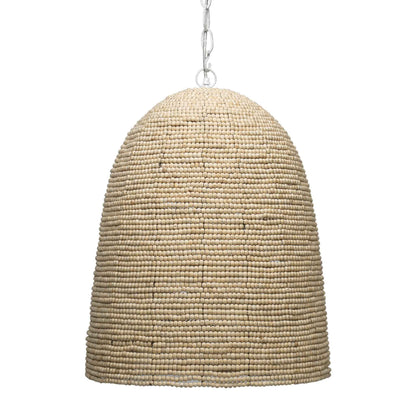 1 light 19 inch natural pendant