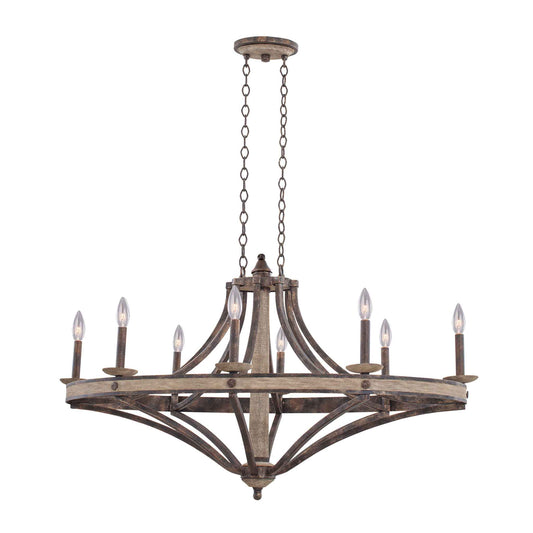8 light 44 inch florence gold oval chandelier