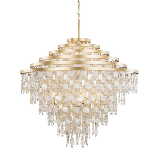 16 light 41 inch french gold chandelier