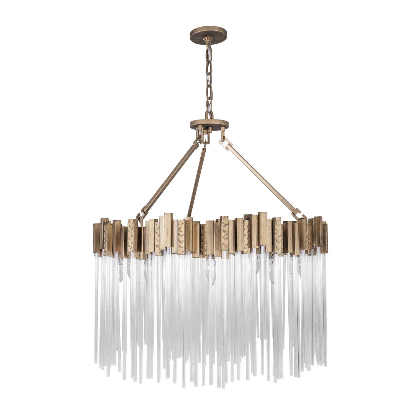 10 light 30 inch havana gold chandelier