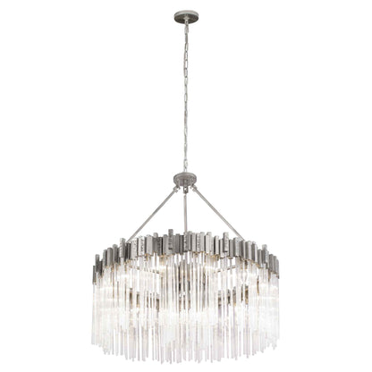 12 light 40 inch rainy night chandelier