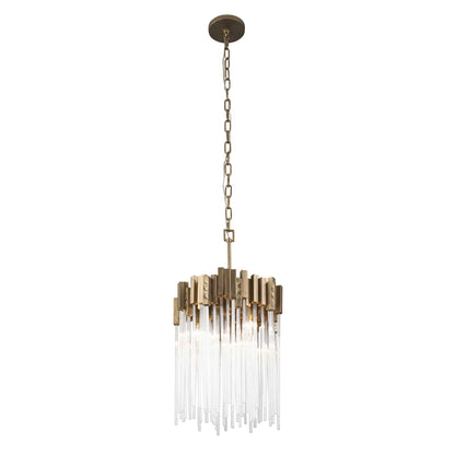 3 light 14 inch havana gold pendant