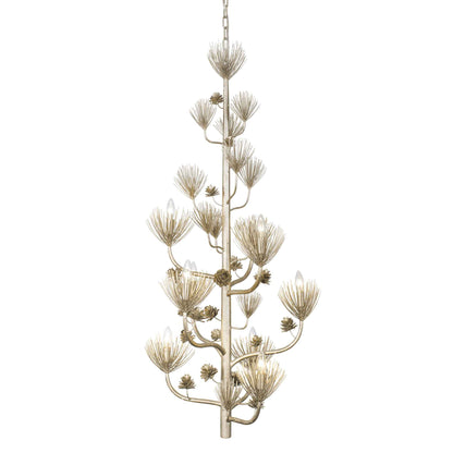 9 light 30 inch 3 tier zen gold chandelier