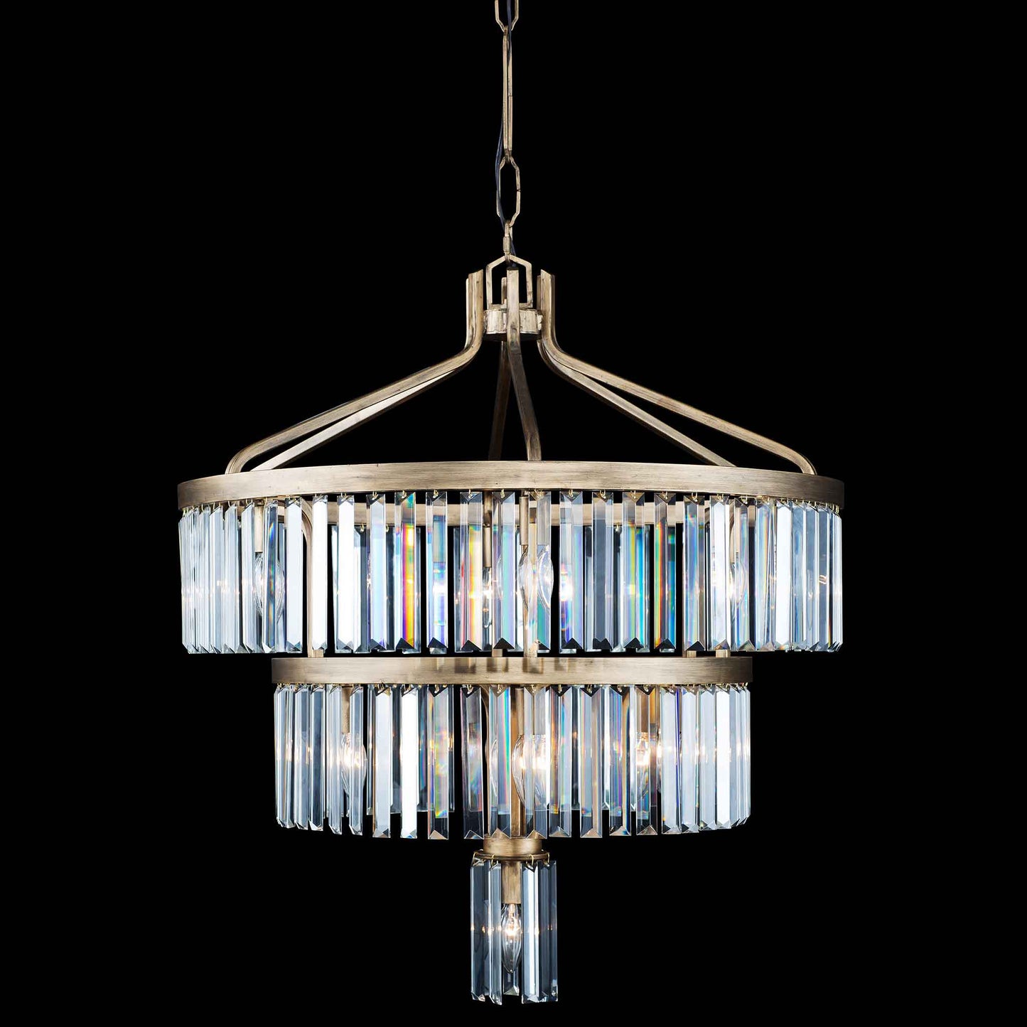 13 light 28 inch havana gold pendant